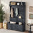 Versatile Hall Tree with Abundant Storage and Sturdy Hooks for Home Enhancement-1555840633
