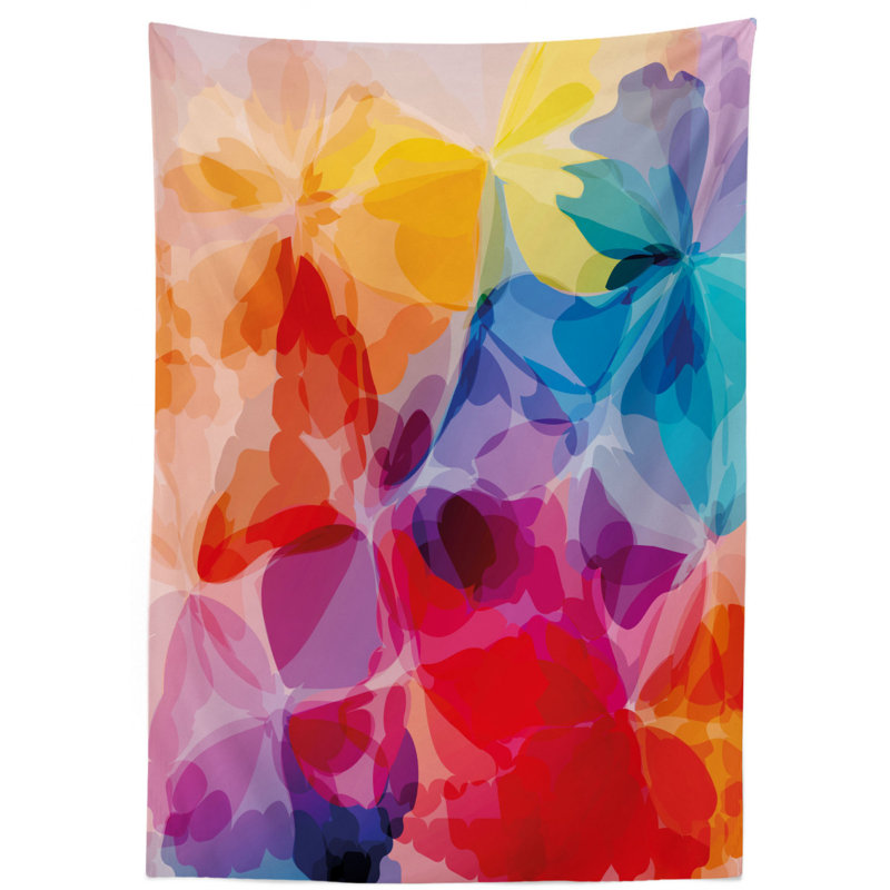 Floral Tablecloth, 90" L x 60" W