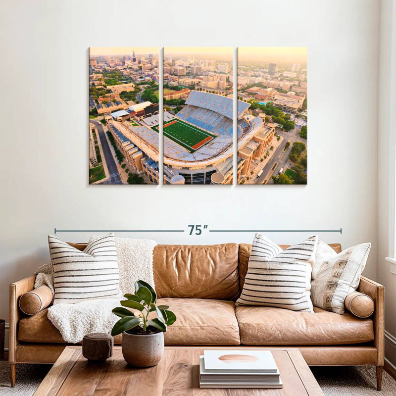 Lilie University Of Texas Stadium, 36" H x 57" W