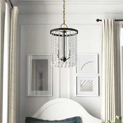 Lustre tambour 3 lumières classique