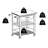Schulenburg 35 " W Kitchen Cart