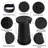 Upgraded Portable Collapsible Stool, Adjustable Height Folding Stool With Load Capacity 350 Lbs, Heavy Duty Folding Camping Stool With Carry Strap, Compact Telescoping Seat For Camping, Hiking, Fishing, Travel, Outdoor & Indoor Use-874451589
