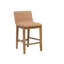 Ensemble de tabourets de bar en bois massif à hauteur de comptoir, design moderne-2099493918