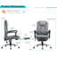 Fauteuil de massage avec chaleur et 7 points de vibration