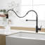 Robinet de cuisine avec douchette extractible en acier inoxydable-118543445