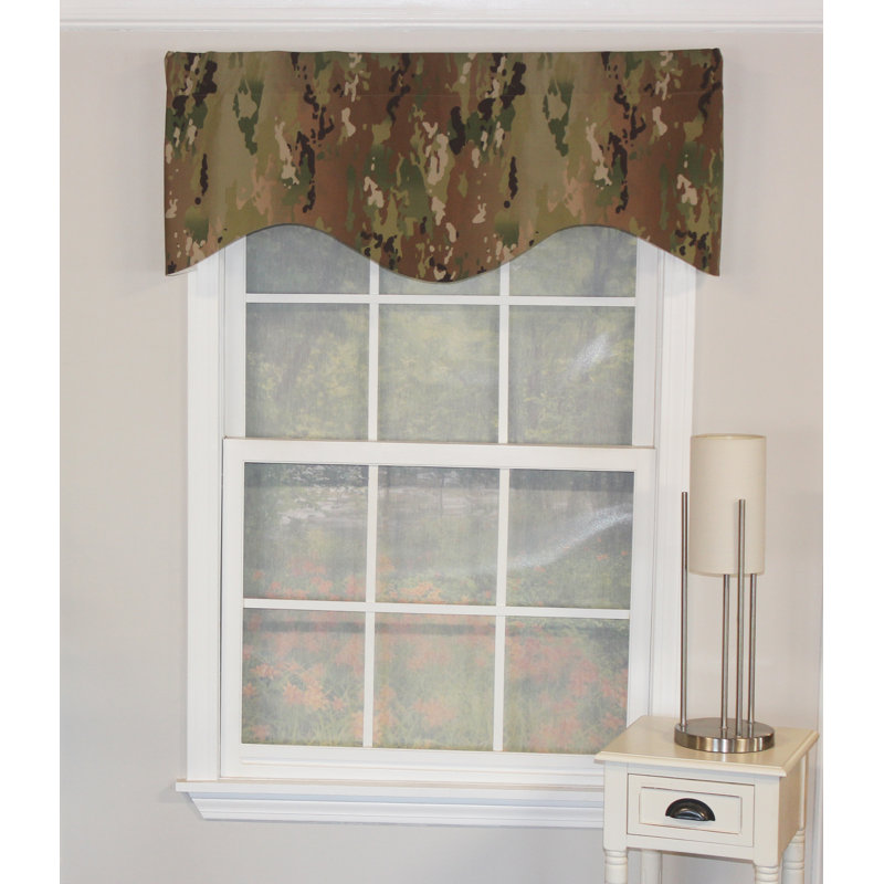 Cotton Scalloped Window Valance