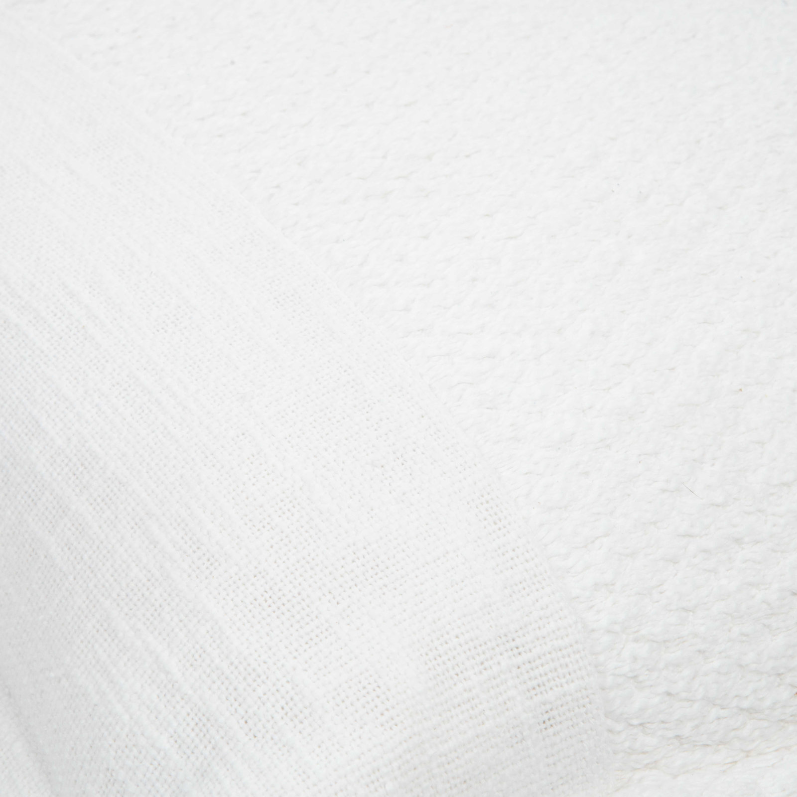 Colombe Flanged Cotton Throw Pillow, White