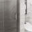 34"X 72" Bifold Frameless Glass Shower Door 1/4 Inch Tempered Clear Glass Pivot Swing Shower Panel, Foldable-111950529