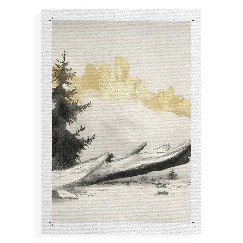 Art des Fêtes de Noël - Impression sur toile seulement - NON encadrée, H 18 po x l 12 po