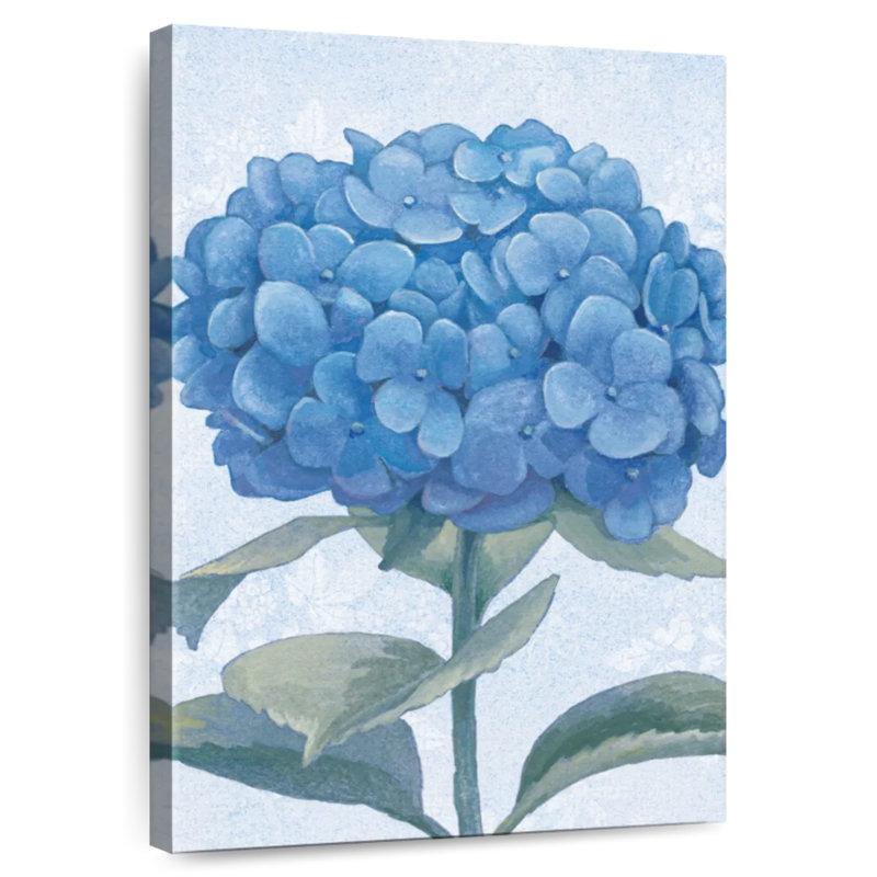 Harnek Blue Hydrangea II, 12" H x 8" W