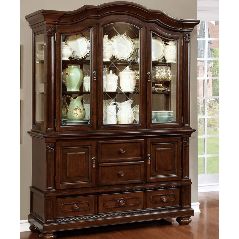 Buffet transitionnel l 61,4 ", cerisier brun