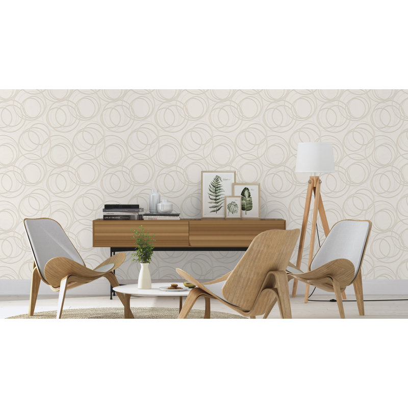 10.05m x 53cm Textured Matt Wallpaper Roll