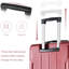 Ensemble de valises extensibles Hardshell en ABS 2 pièces avec roulettes TSA Lock-132153742
