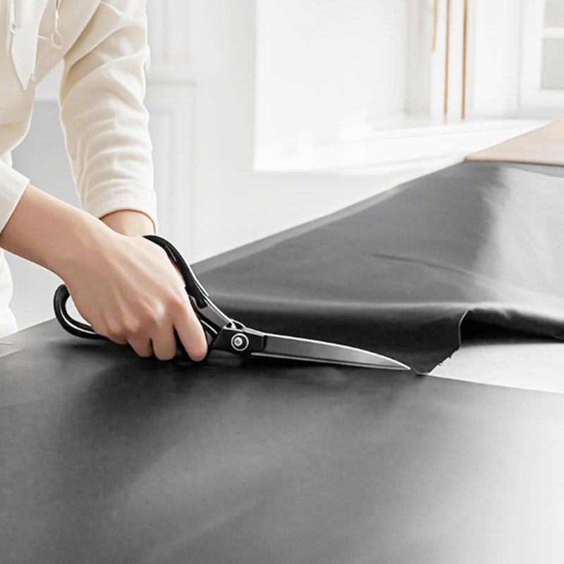 Toile en plastique robuste de 10 mil, rouleau de feuille épais en plastique, toile en plastique pour toile de protection pour ramper, multi-usage, noir