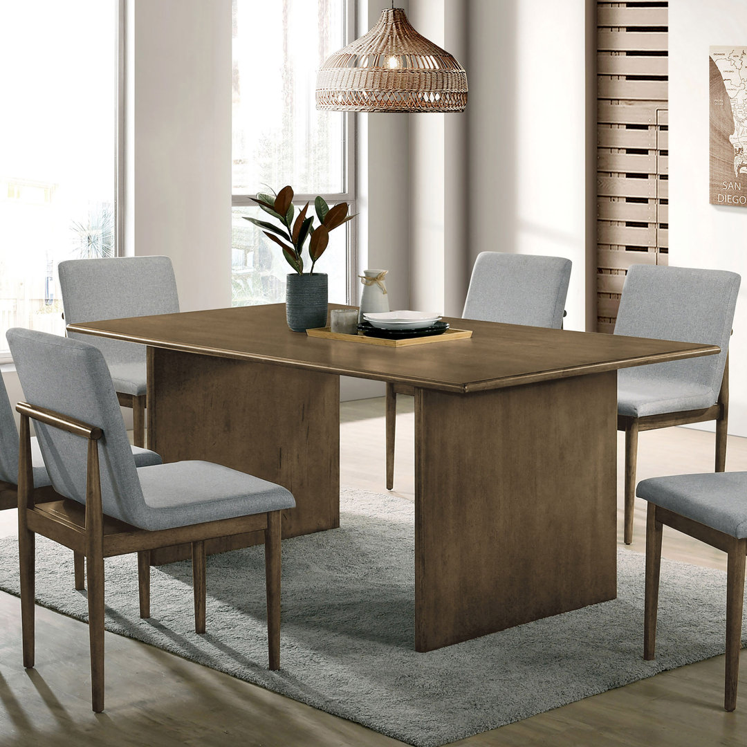 Chislett Solid Wood Dining Set Wade Logan® Pieces 