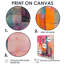 «Pink Orange Electric Dreams Power Plant I - Power Plants», reproduction d'art murale-2000077537-2000077549