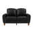 Black Faux Leather sélectionné