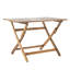Table de salle à manger d'extérieur pliante en bois-326161499
