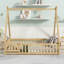 Lit double en bois d'hévéa-322686185-322736587