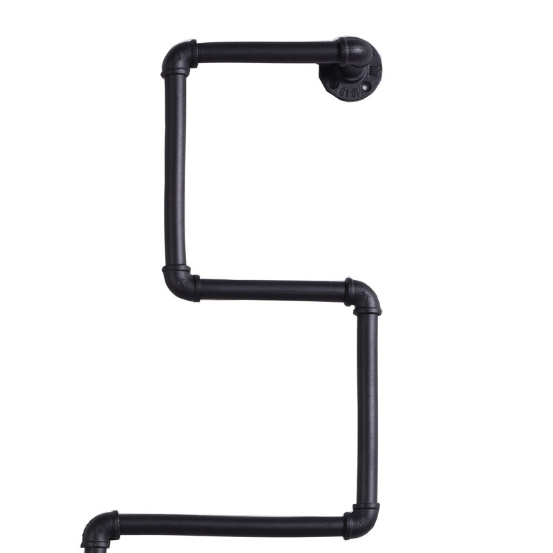 Braysham 5 Piece Tiered Metal Floating Shelf