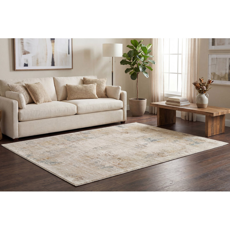 BLOOMFIELD 9X12.10 19604-980 GREY/BEIGE, Rectangle 9' x 12'10"