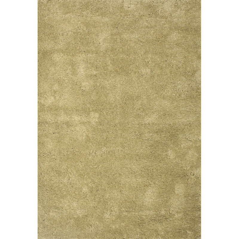 Tapis jaune en laine touffeté à la main Malin