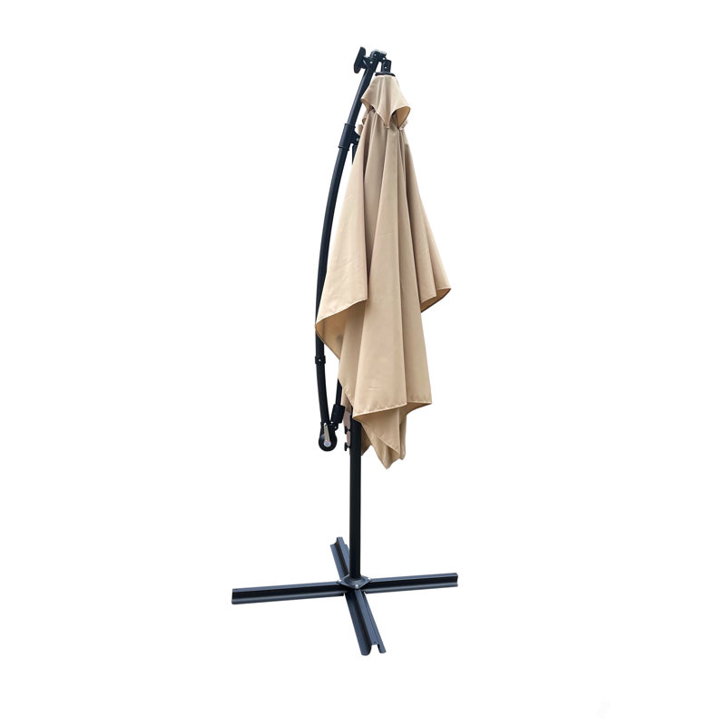 Parasol rectangulaire pour terrasse extérieure 2X3M, Tanné