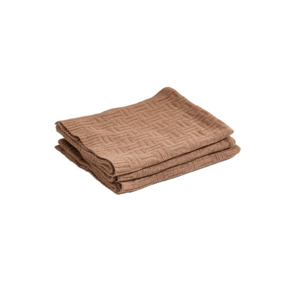 Jeté en fibre naturelle non tissée Fibre par Auskin - l 59 po x L 71 po