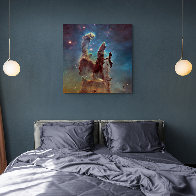 Pillars Of Creation - Wrapped Canvas Print, 30cm H x 30 cm W x 4cm D