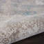 Tapis bleu / beige Saliba-1912368643