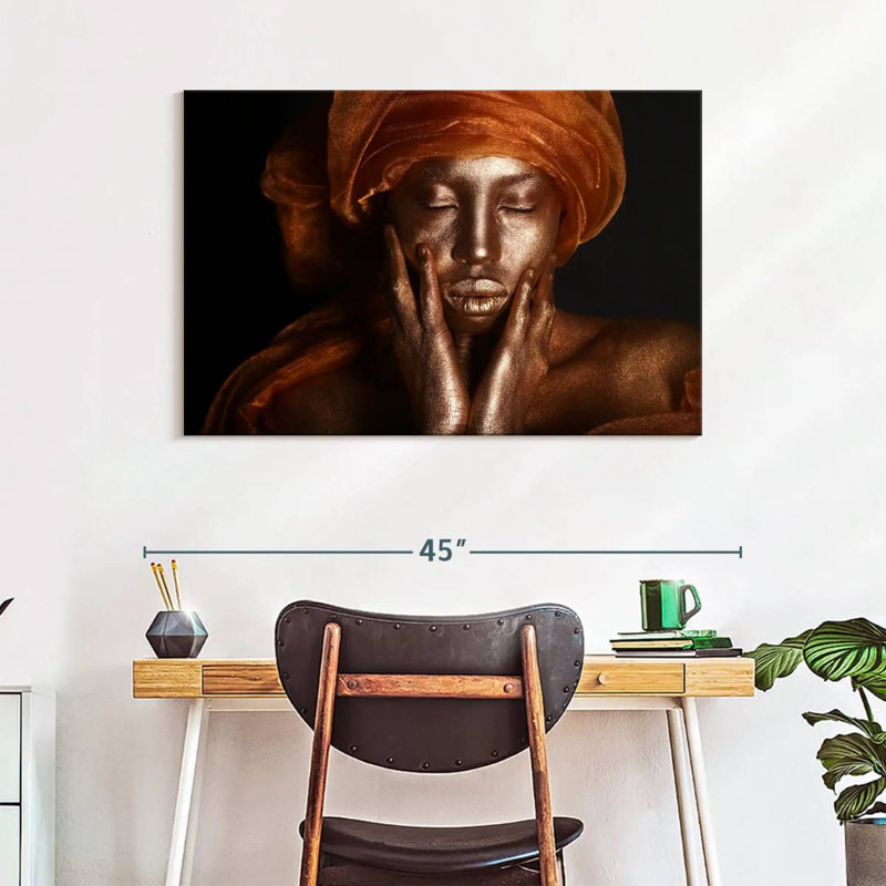 Beauté dorée Leisha, H 26 po x l 39 po
