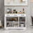 Farmhouse Buffet Cabinet With 3 Drawers And 3 Doors, Versatile Storage For Dining, Living Room, And Kitchen-741589182
