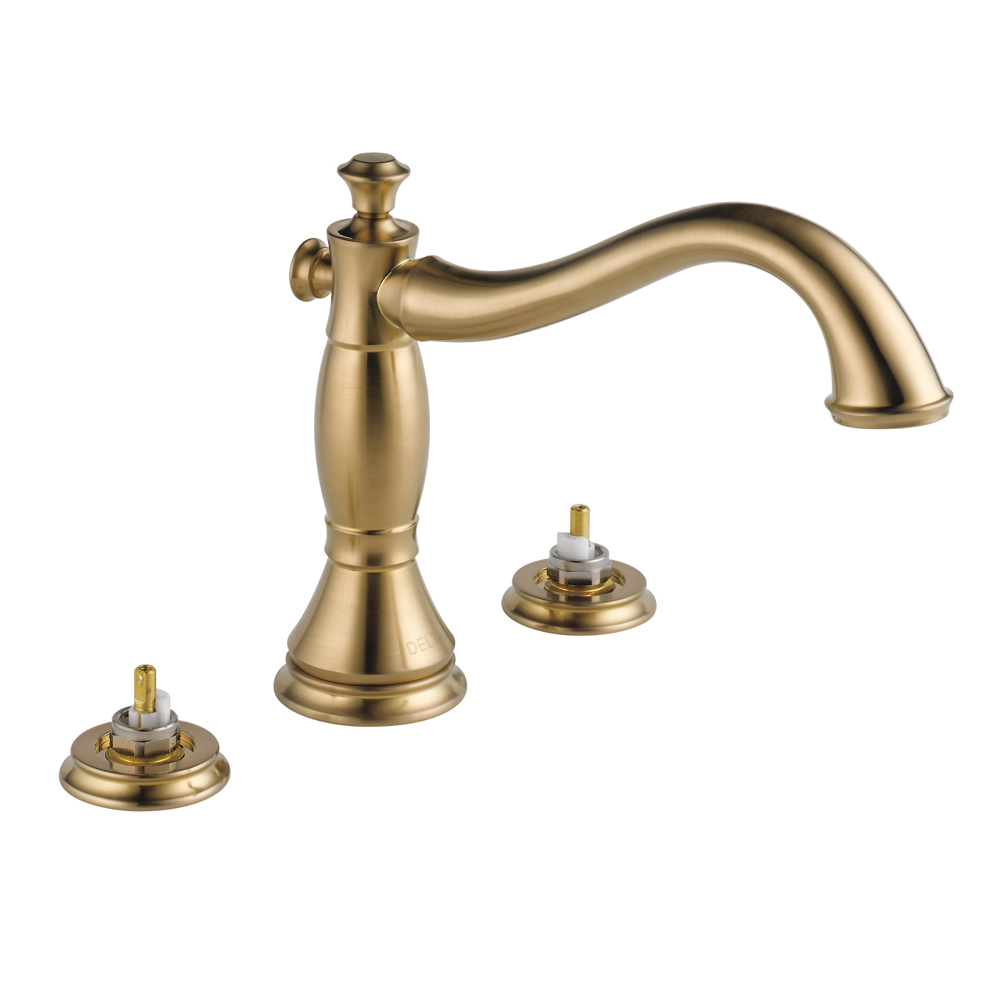 Cassidy™ Deck Mounted Roman Tub Faucet Trim, Matte Black