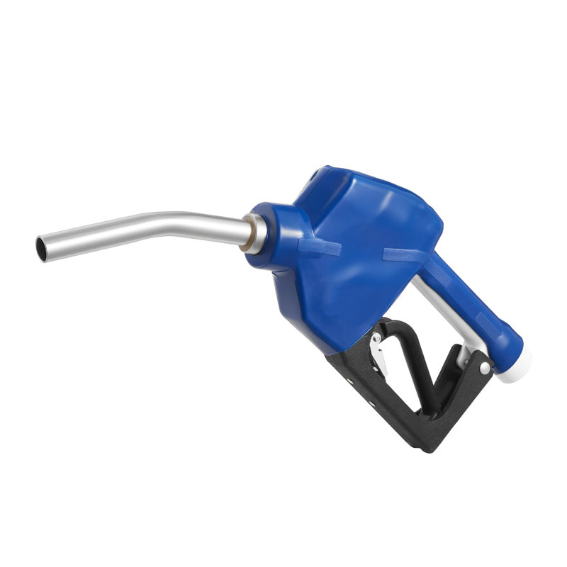 Buse de fluide d'échappement de baril de 3/4 de pouce (DEF) avec arrêt automatique, distributeur en acier inoxydable pour l'urée et les fluides industriels, bleu