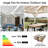  72" / 84" Full Aluminum Waterproof Outdoor Indoor Large Ceiling Fan with Remote Control, Modern Industrial Wet Rated 6-Speed Reversible DC Motor Gazebo Ceiling Fan without Light-2050516086-2076701295