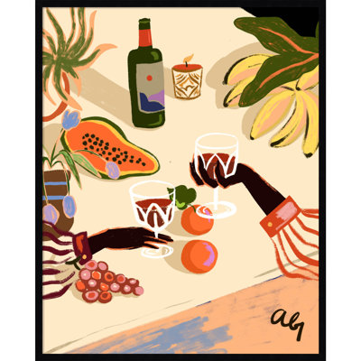 Pritchard "Cheers to You (Wine)" Print