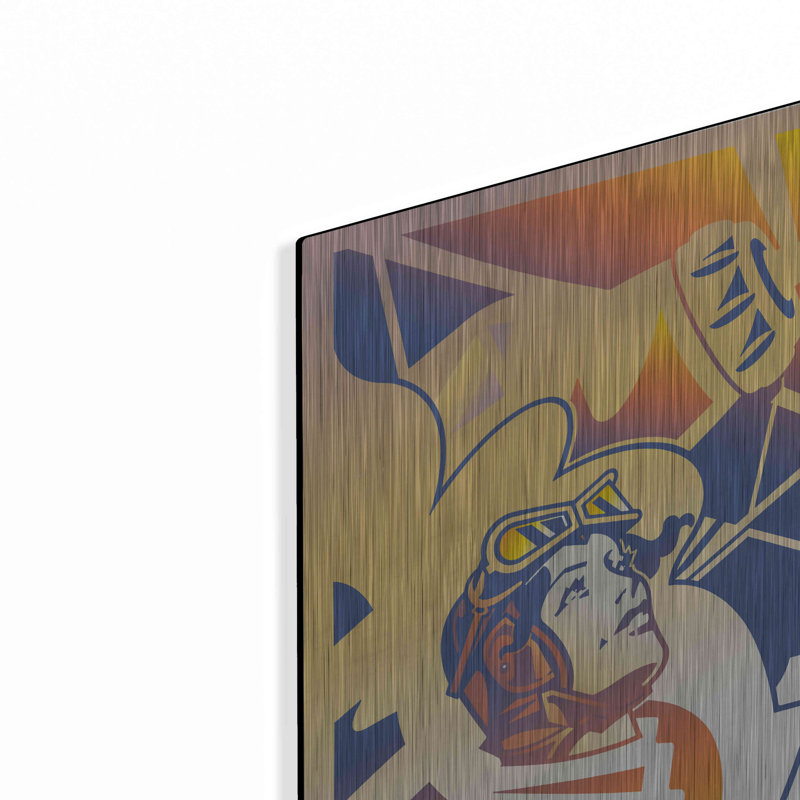 "Amelia Erhart" par David Chestnutt, H 16 po x l 12 po
