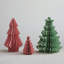 Handmade Recycled Paper Folding Tree