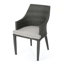 Backlund Premium All-Weather Wicker Outdoor Dining Armchair with Cushion-24810046