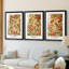 Wm Morris Series CLxxvi - impression encadrée sur mesure de qualité supérieure - 3 pièces-847536495-847536493