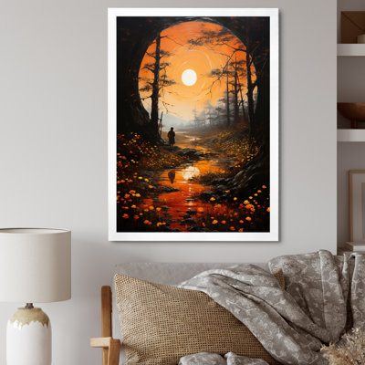 Impression sur toile encadrée, "Zeuminra"