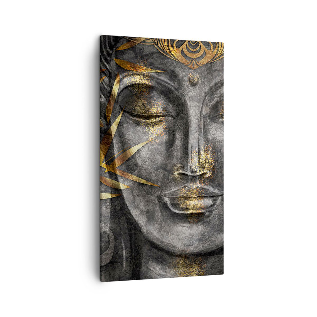 Leinwandbild Buddha Gold Bodhisattva