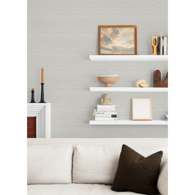 Rouleau de papier peint L 27 pi x l 27 po Martensdale, Bleu