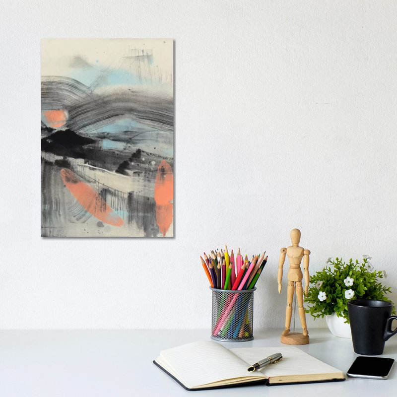 Twisting Range I by Jennifer Goldberger - Wrapped Canvas Gallery-Wrapped Canvas Giclée, 20.32 cm H x 30.48 cm W