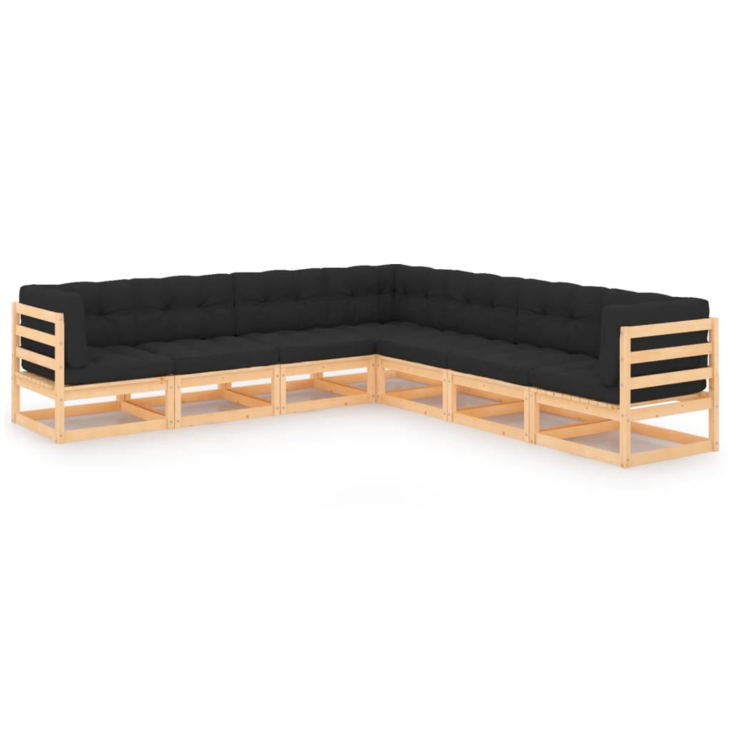 Gartensofa Harshitha mit Kissen