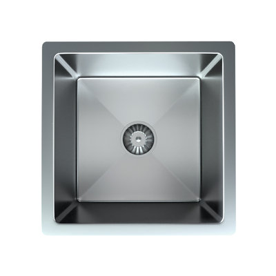 Valley Acrylic Ltd. 15'' W Single Bowl Stainless Steel Undermount Kitchen Sink