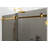 Equinox 56 - 60 in. x 78 in. Fully Frameless Gray Tinted Sliding Shower Door-89474779