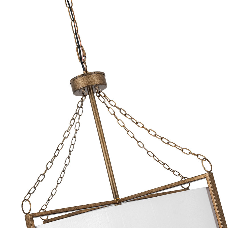 Luminaire suspendu tambour 3 lumières