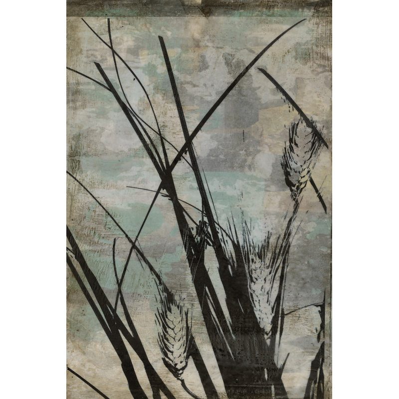 Wild Grasses I - Wrapped Canvas Painting, 91cm H x 61cm W x 3.8cm D