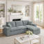 Canapé modulaire moderne avec méridienne réversible Boucle-858027458